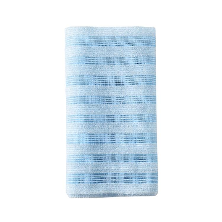 Long Body Scrubber Soft Exfoliating Towel Fast Absorbing Fabric Easy Cleansing Shower Tool for Adults and Family