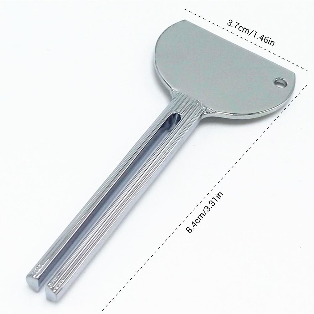 3 Stück Zahnpasta-Quetscher Metall Aluminiumlegierung Tube Zahnpasta-Roller Tubenpresse Spender für