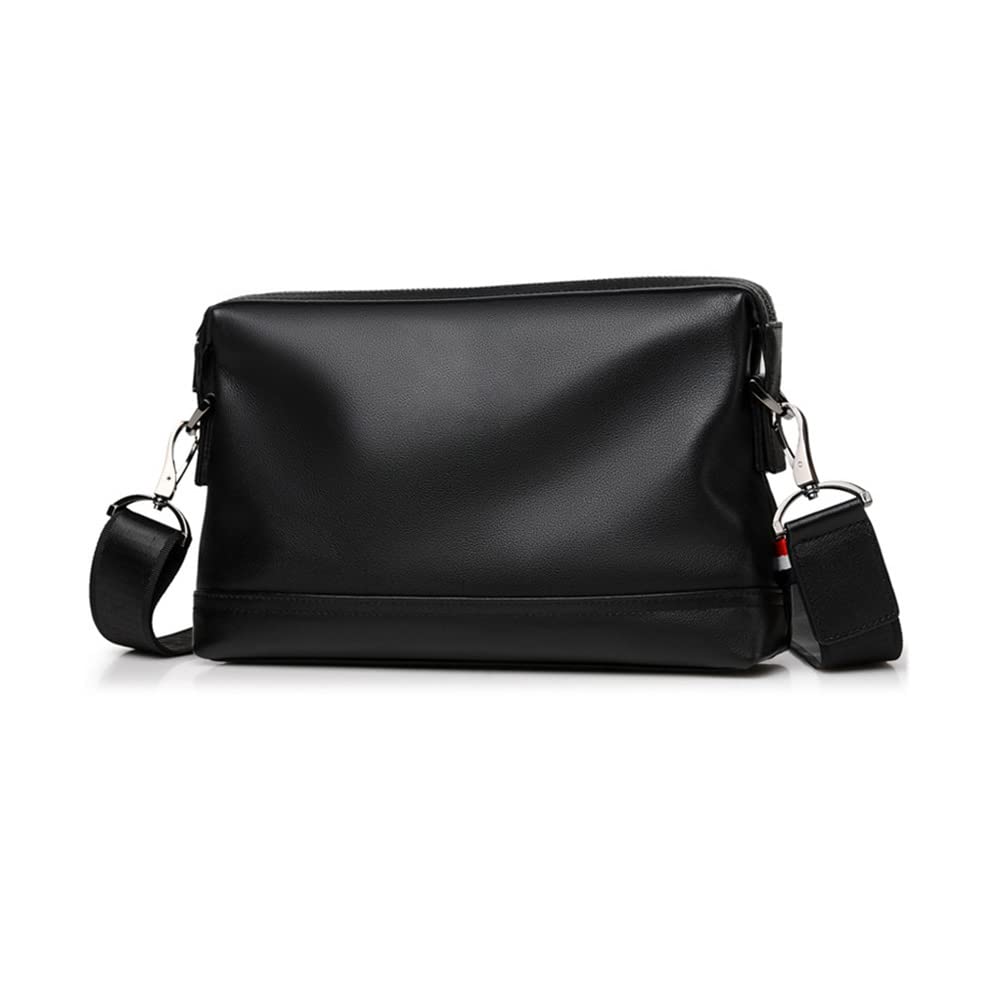 Whatna Leather Mini Second Mini Shoulder Waist Belt Pouch with Shoulder Perfect for Formal and Special 9936 Men's Bag, 3-Way Clutch, Handbag, Bag,