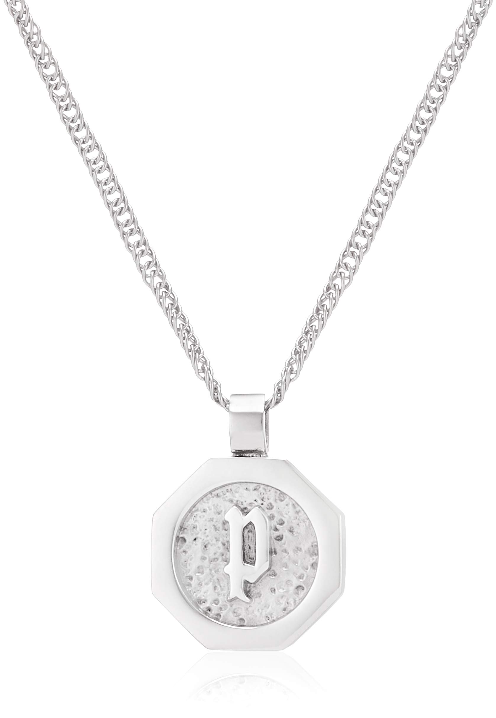 

Police TOKEN(S) Stainless Steel Necklace for Men, 26377PSS01