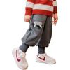 Baby Sweatpants with Fleece Lining, Thickened Winter Style, Boys' Pants, Children's Sports Trousers, Children's Clothing, Warm Winter 2024