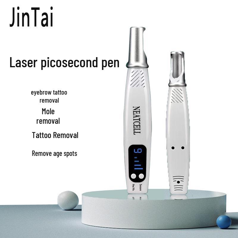 Cross-Border Red & Blue Picosecond Laser Pen for Tattoo, Mole, Freckle, and Eyebrow Removal.