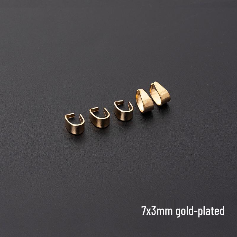 DIY Metal Melon Seed Clasp Pendant for Jewelry Necklace