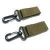 Outdoor Tactical Nylon Webbing Carabiners Hook Military Fans Key Chain Tactical Accessory Belt Sewing Bag Belt Quickdraw