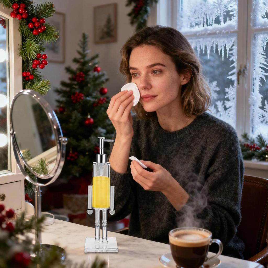 Creative Retro Nutcracker Push-Type Soap Dispenser With Pump, Hand Soap Bottle, Suitable For Bathrooms Kitchens And Toilets