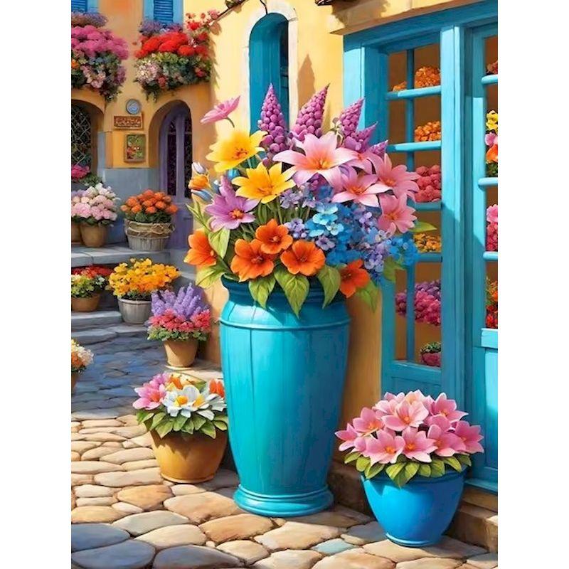 5d Diament Malarstwo Krajobraz Ulica Miasto Pełne Wiercenie Wystrój Domu Diament Haft Kwiat Mozaika 5d Diy Prezent Wystrój Domu