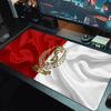 Standard De Lige Mauspade Großes Gaming-Tischkissen Rutschfest Laptop Tablet Großes Mauspade XXL Matte Mini-PC-Spielmatte Mit Verriegeltem Rand
