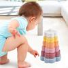 Baby Stacking Toy Flower Shape for Educational Early Learning Teaching Aids Toddler