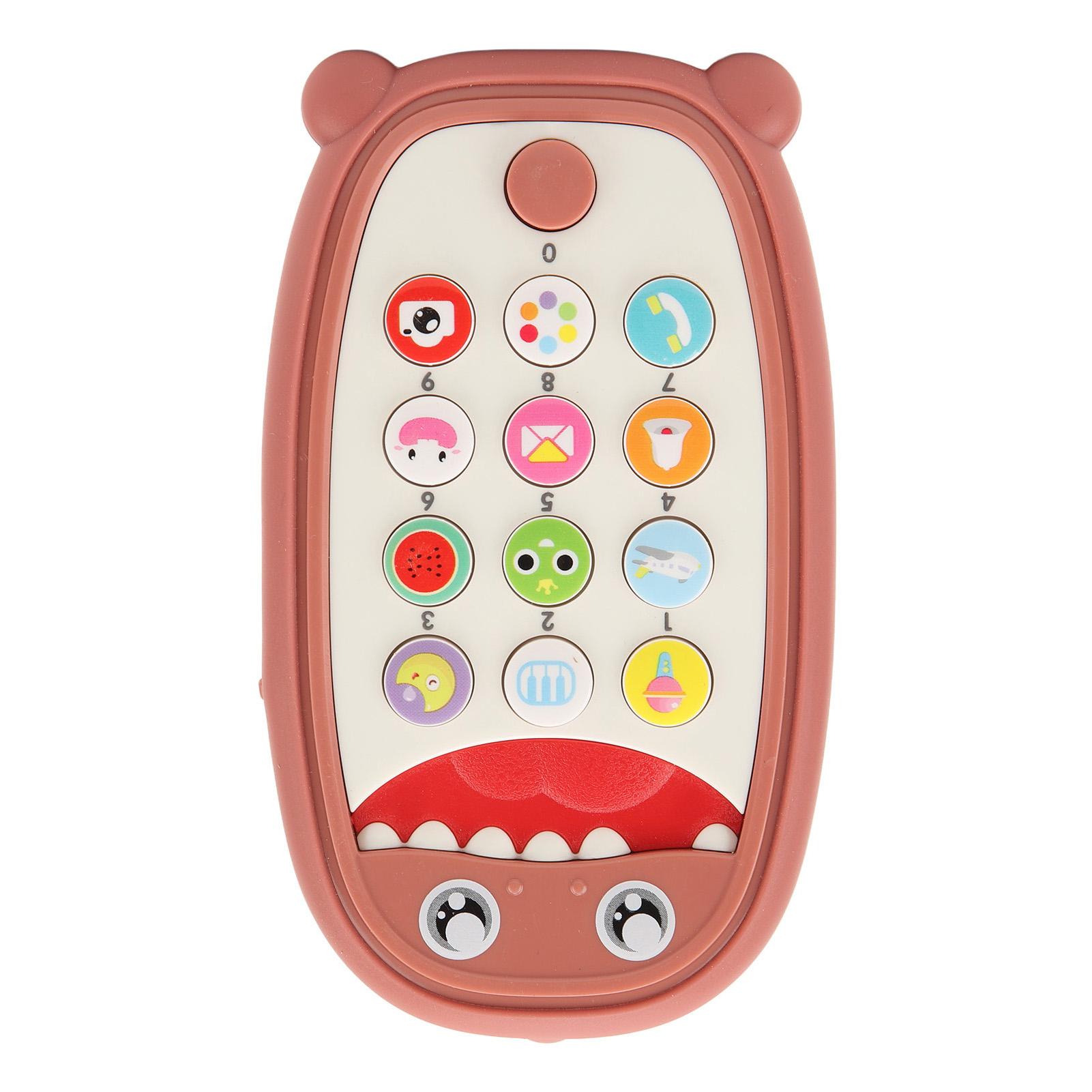 

Baby Phone Toy Early Educational Music Sound Lighting Telephone Cell Phone for Infant