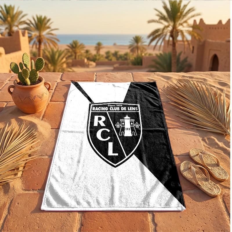 Lens FC Print Microfiber Beach Towel Quick Dry Absorbent Large Towel For Beach Swimming Travel