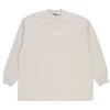 Fear of God Essentials SS22 Relaxed Crewneck Sweatshirt With Flocked Chest Logo and Ribless Hem Men Sweatshirt Wheat FOG-SS22-134