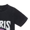 Balenciaga Women's Paris Tropical T Shirt Fitted Black/White 768075TPVM21569