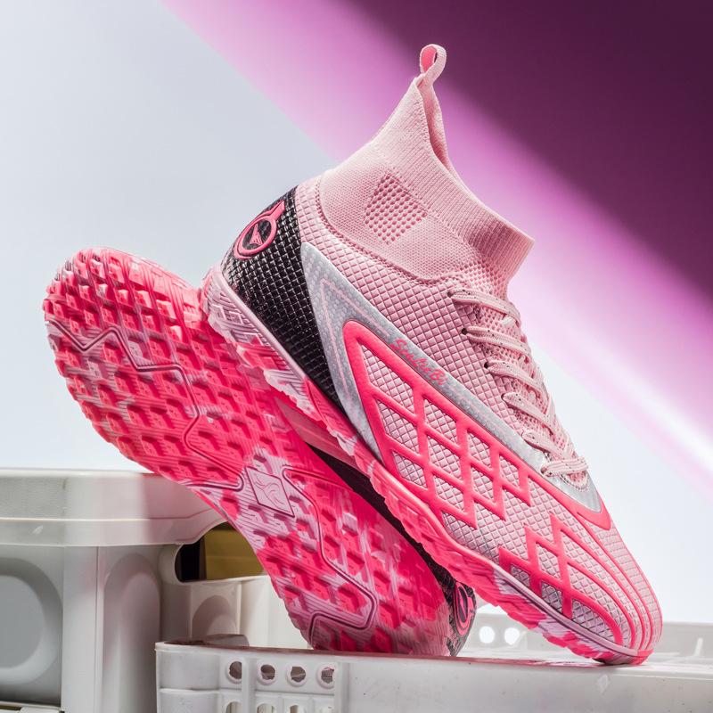 2025 neu ag high-top lange Nägel Erwachsene Jugendliche Kinder tf gebrochene Nägel professionelle Fußballtrainingsschuhe Frauen