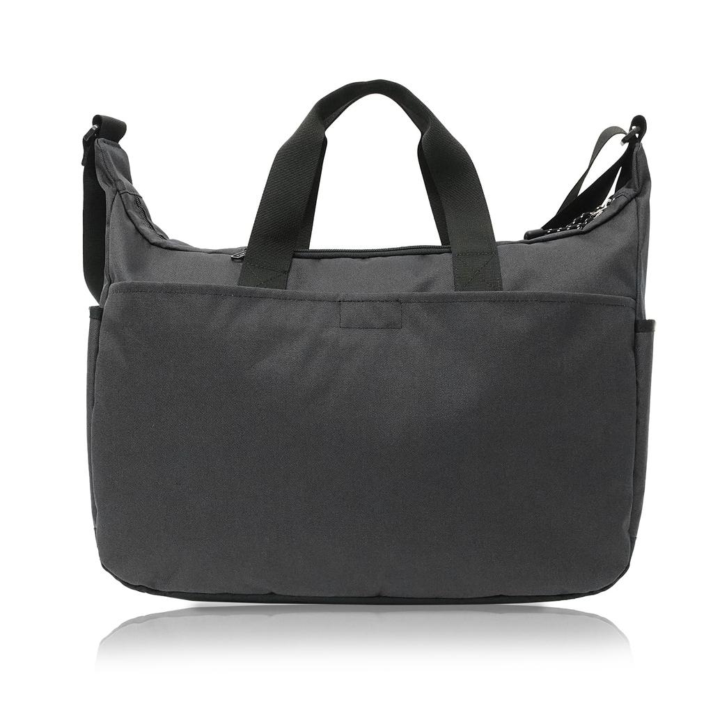 Umhängetasche mit großem Fassungsvermögen, Logo-Band, 2WAY, Handtasche, 26 l, Reise, Schwarz 2 [Outdoor-Produkte]