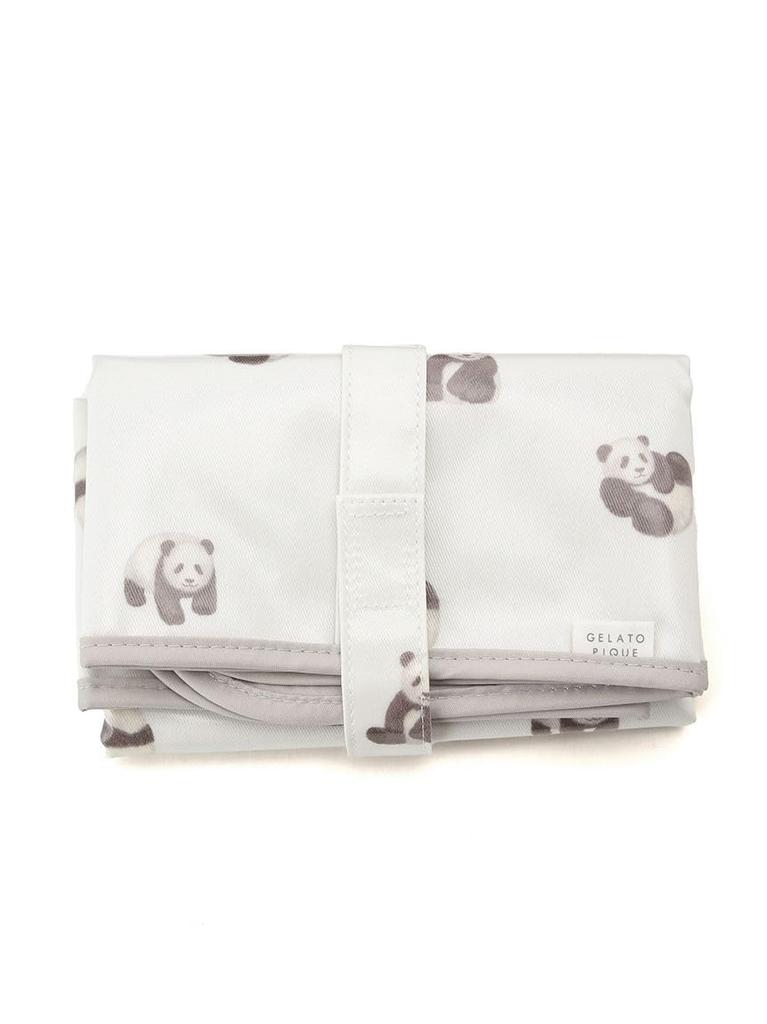 Gelato Pique Panda Print Diaper OWHT Sheet, PBGG235543, Women's,