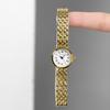 Kleine Exquise Licht Luxe Temperament Roestvrij Staal Met Dameshorloge Niche Hoge Waarde Waterdicht Kwarts Horloge