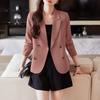 ZANZEA Women Lapel Long Sleeve Casual Thin Cardigan Blazer