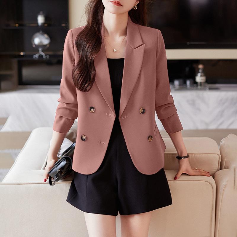 ZANZEA Women Lapel Long Sleeve Casual Thin Cardigan Blazer