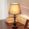 Vintage American LED Table Lamp – Retro Bedside, Office, Hotel Project, or Bedroom Use – Eye Protection & Dimmable Night Light.