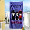 Incredibox Customize Your Name Beach Towel Super Soft Microfiber Quickdry Fabric