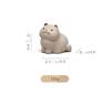Creative Yixing Purple Clay Tea Pet Handmade Cute Lucky Cat Art Ornament Chinese Kung Fu Tea Set Gift