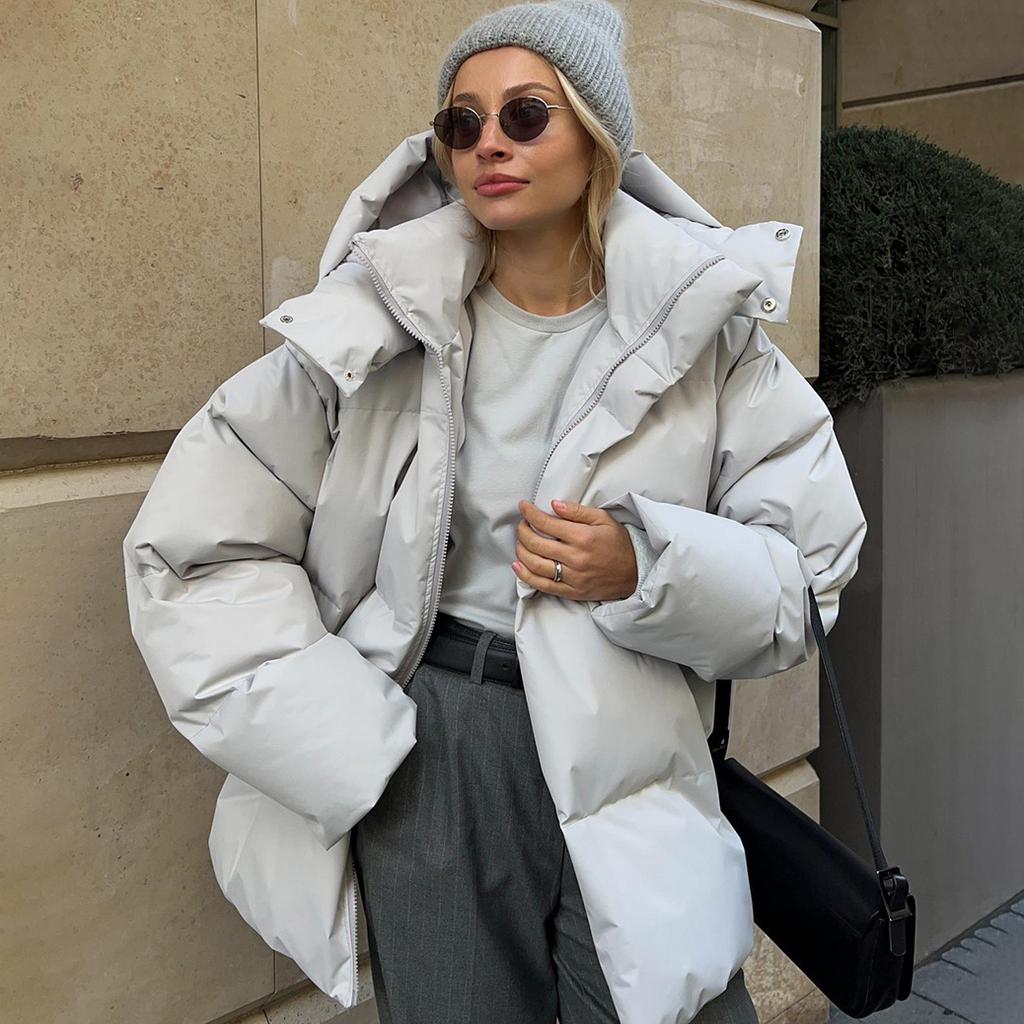 Cotton Jacket Autumn And Winter Cotton Jacket Women Loose Cotton Jacket Loose Jacket Tops
