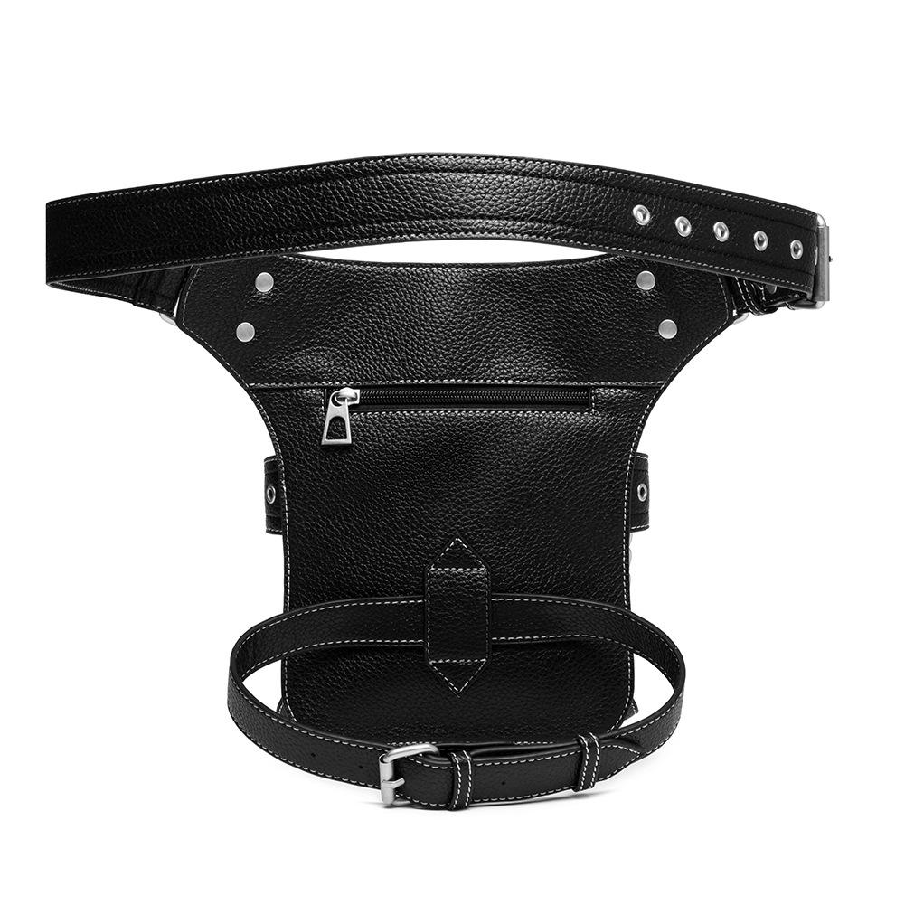 NEW Men's Purse Motorcycle Outdoor Riding Motorcycle Leggings Bag Waist Bag Women Fanny Pack Belt Bag Chest Bag Banane Sac