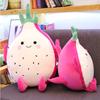 45-85Cm Charming Pretty Serpent Fruit Plushie Foliage Item Cuddly Filled Cartoonish Pitaya Plushies Tot Girl Treats Lounger Cushion Bolster
