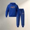 Two-piece Hooded Sweatshirt Set, Autumn/winter Men's Sportswear and Casual Wear, Drawstring Jogging Pants, Men's Suit.