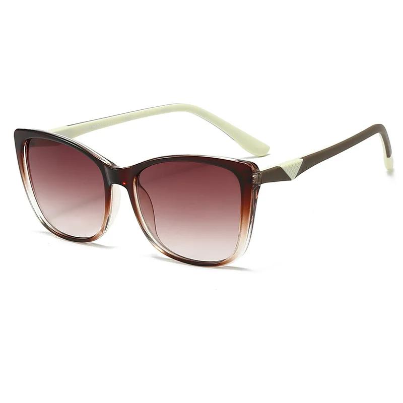 Vintage Cat Eye Sunglasses Woman Man Brand Designer Luxury Sun Glasses Female Male Fashion Retro Big Frame Oculos De Sol