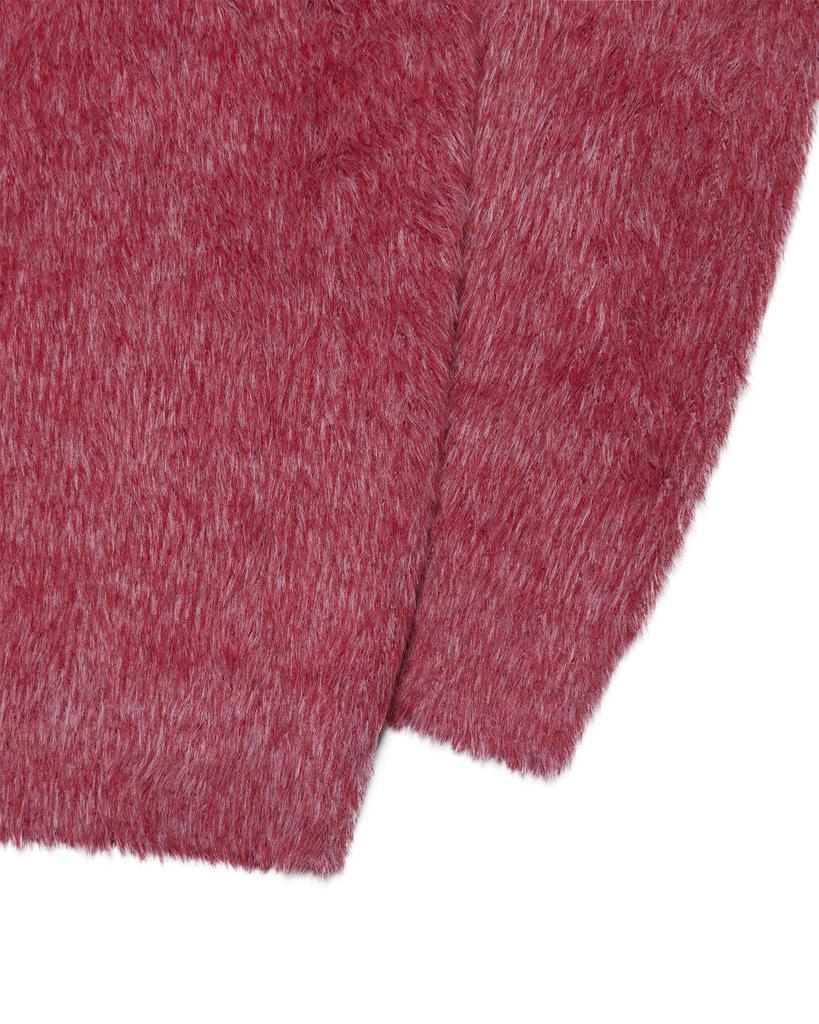 Nomaenyueol Fuzz Hairy Knit - Wine
