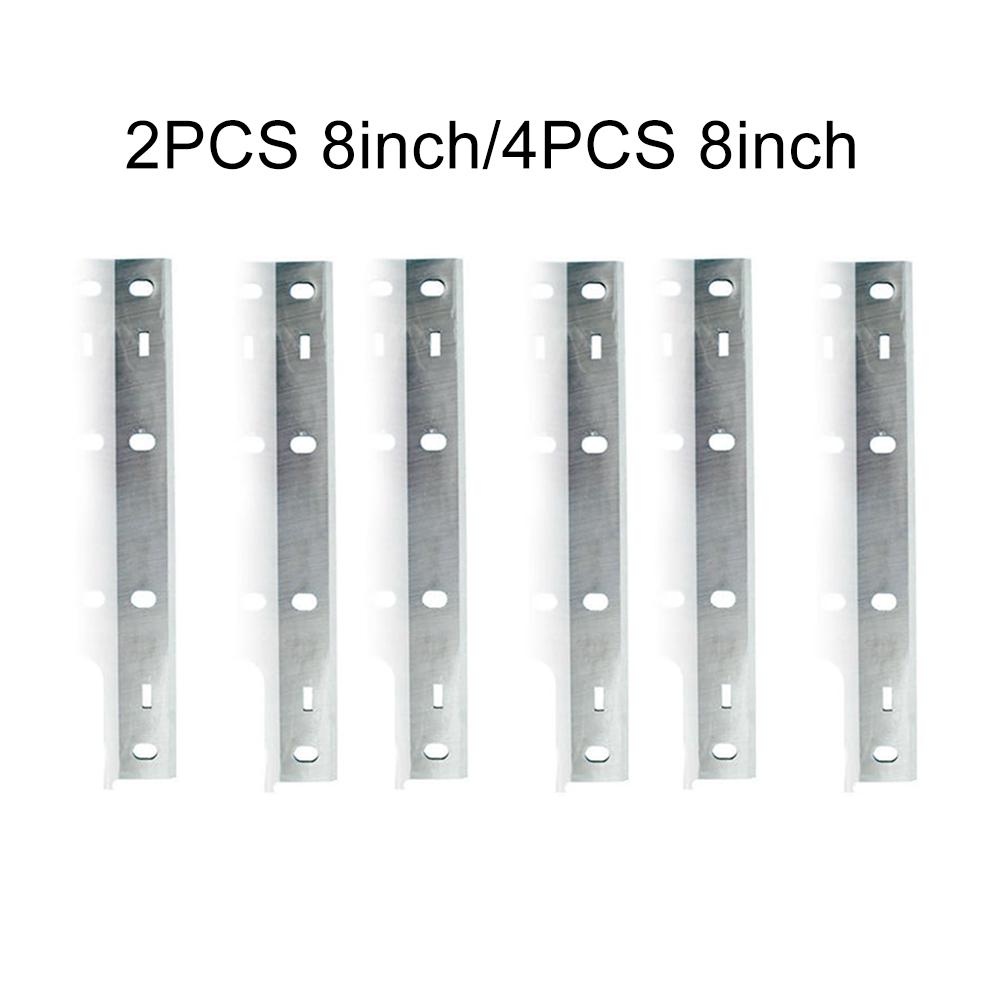 2/4PCS 8 Inch Planer Blades For Woodstar PT85 HSS Kity PT8500 Scheppach HT850 High Speed Steel Woodworking Power Tool Parts