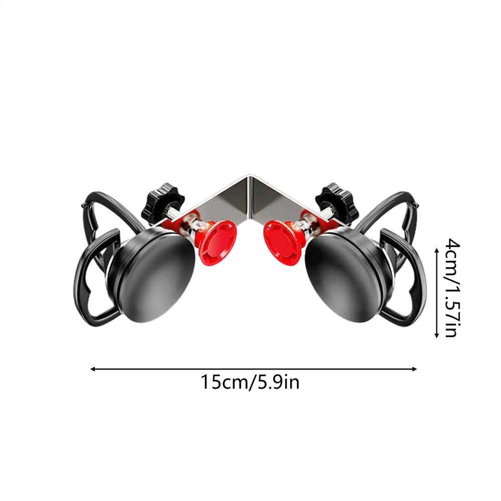

Heavy Duty Floor Gap Fixer Tool 90 Degree Suction Cup Granite Seam Guide Setter Floor Clamp for Joining Alignment Repair Slab