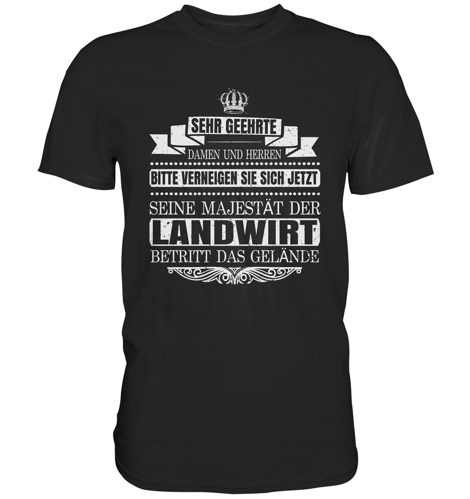 Farmer T-Shirt, Agriculture, Farmers, Farmer, Gift - Premium Shirt L