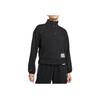 Nike Dri-Fit Swoosh Fly Digital Print Half-Zip Sweatshirt Women Tops Black DX0562-010