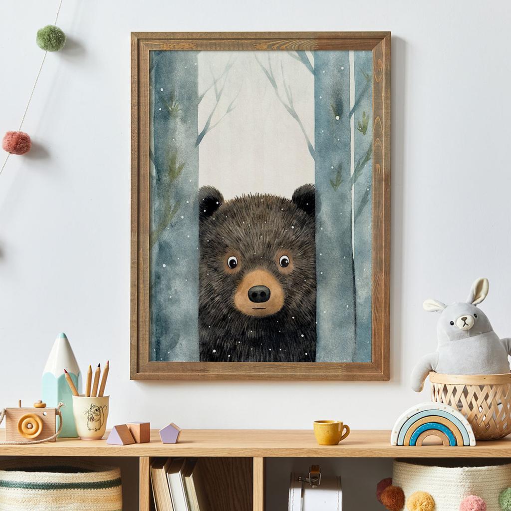 Poster for a Child Teddy Bear