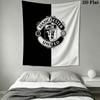 Man Utd L Wall Hanging Printed Fabric Blanket Decorative Tapestries for Bedroom Living Room Home Decor