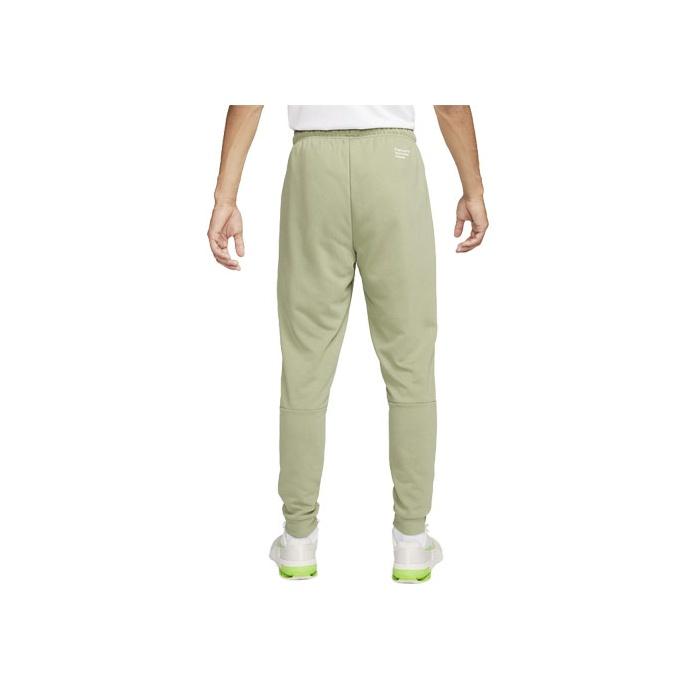 Nike Dri-FIT Logo Print Color Block Jogger Pants Men Bottoms Oil-Green FB8577-386