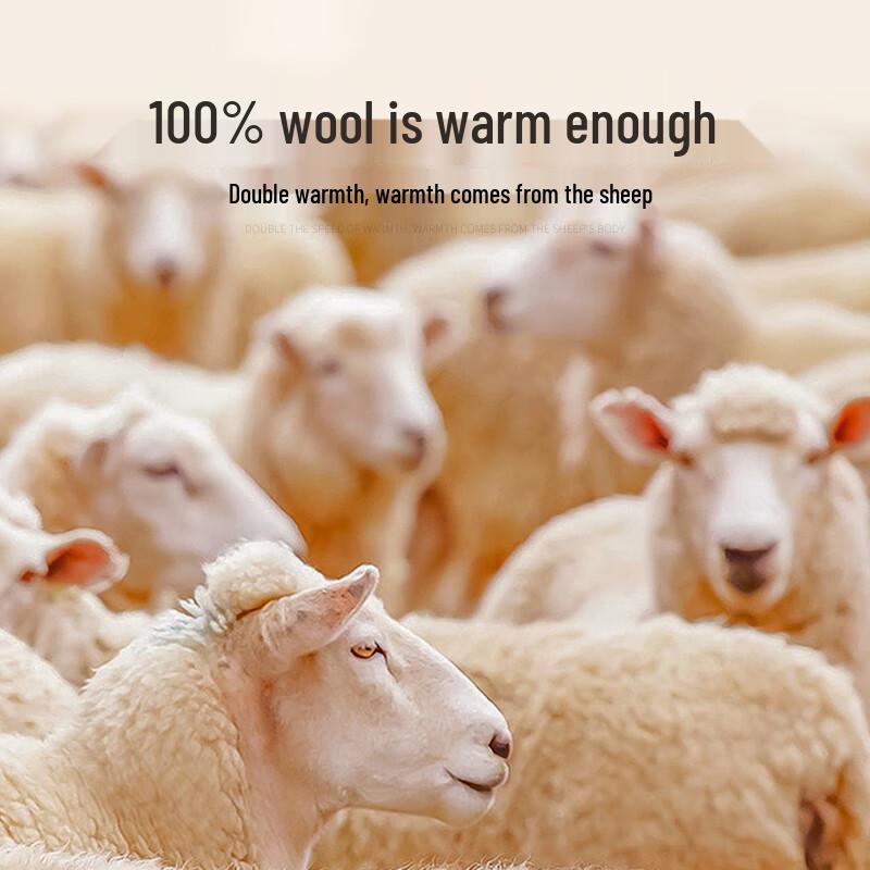 GUJIN Women's 100% Pure Wool Thermal Base Layer Pants