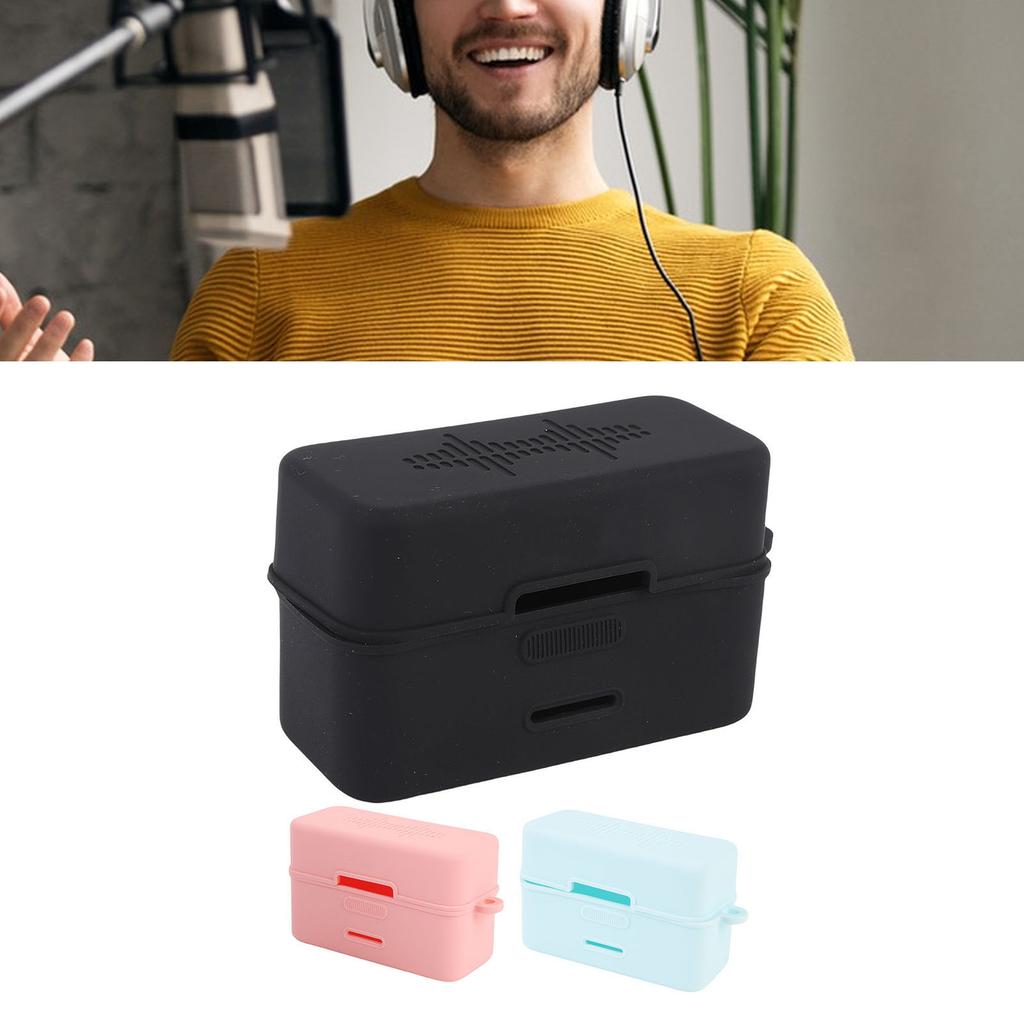 Silicone Protective Cover for Mic Mini Microphone Charging Case Shock Absorption Precise Fit