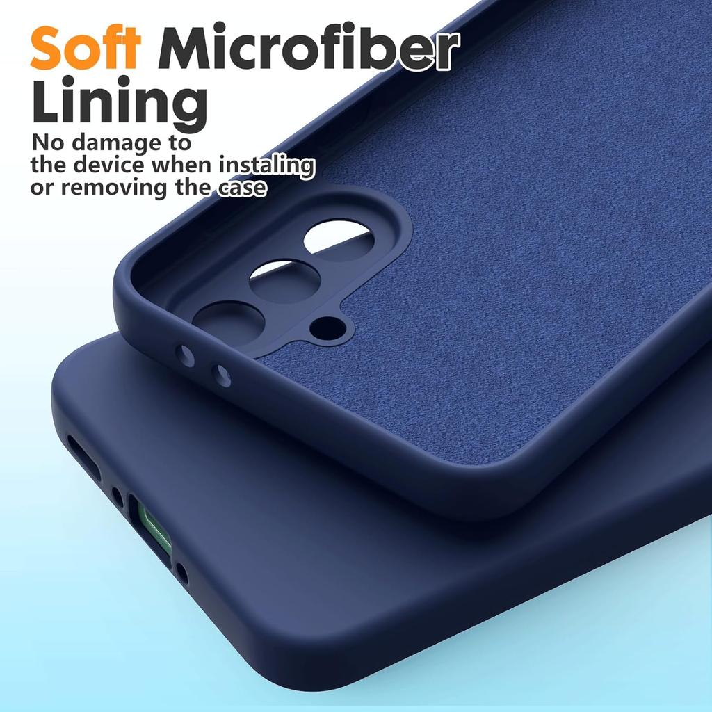For Samsung Galaxy A17 A37 A57 A56 A36 A55 A54 A53 A52 A34 A33 A35 A15 S20 S21 S22 S23 S24 S25 FE S26 Plus Ultra Liquid Silicone Case Cover Silicon
