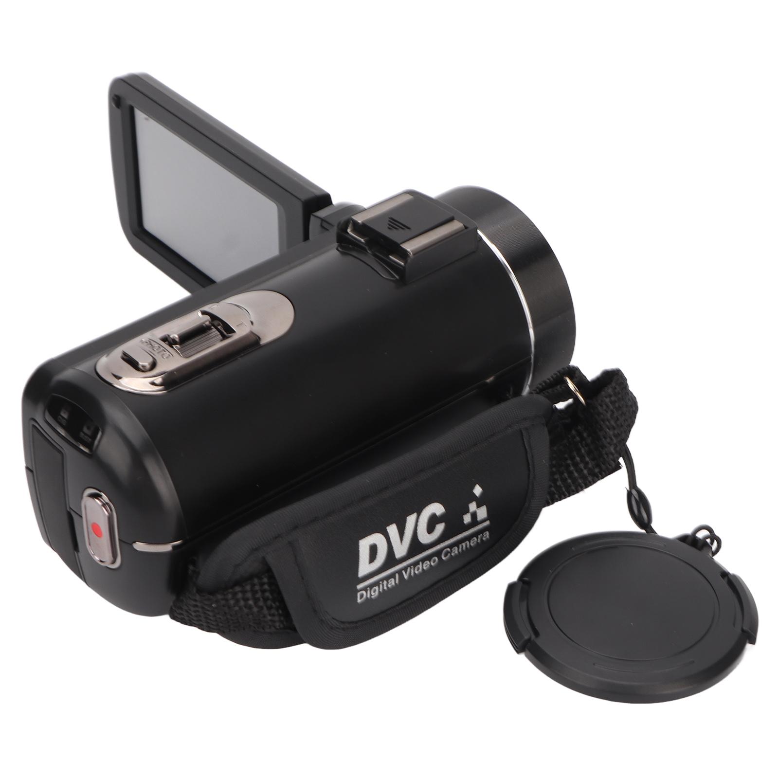 

Відеокамера 2.7K з IPS РК-екраном, нічним баченням, 16-кратним цифровим зумом, HD цифрова камера для початківців US PLUG