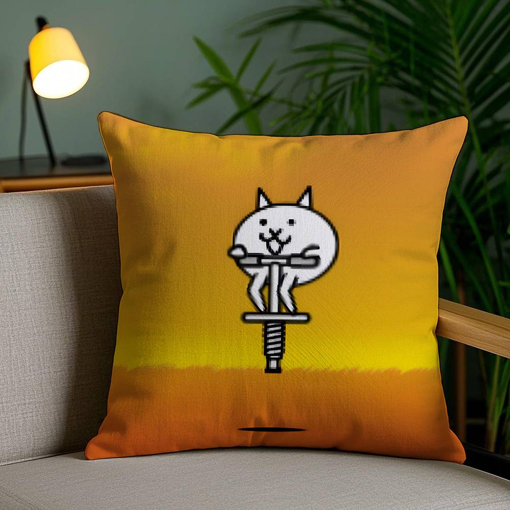 

Ancient Ecology Life Talisman Pattern Pillow Case Anti-dustmite Pillowcase Invisible zipper silky short plush Sofa cushion cover 12x12Inch