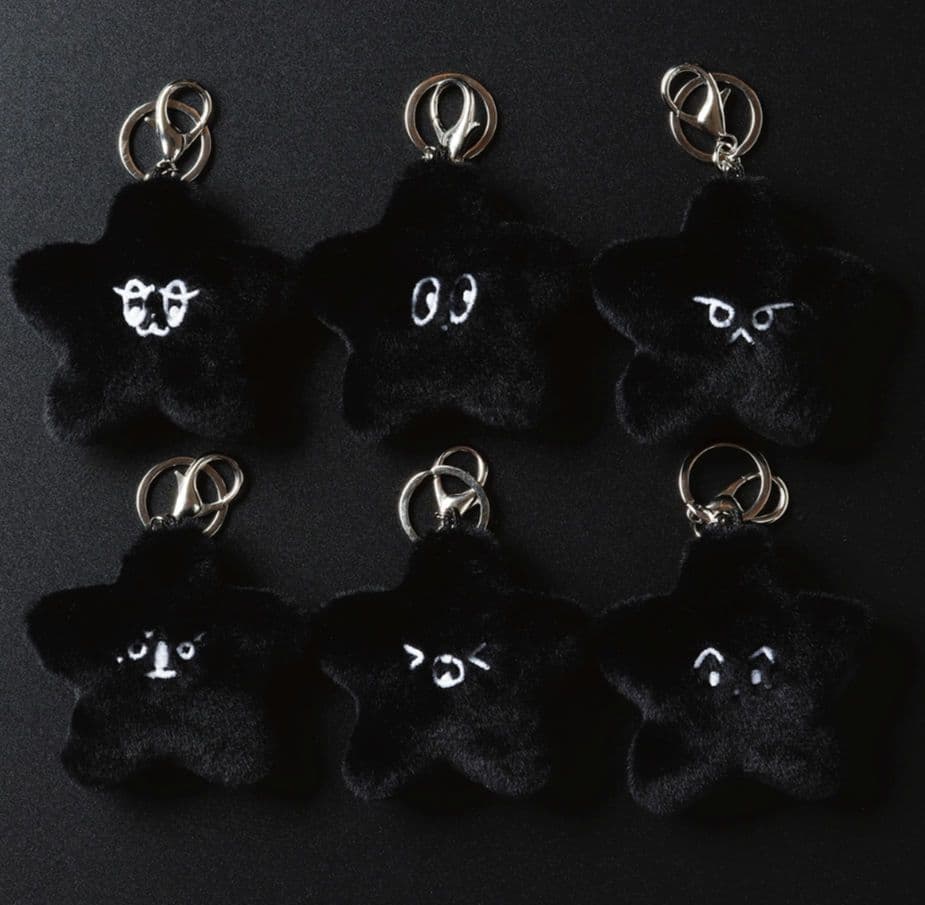 [USED] Sold Out Immediately NCT127 Official BLACK STARFISH Key Ring Doyoung