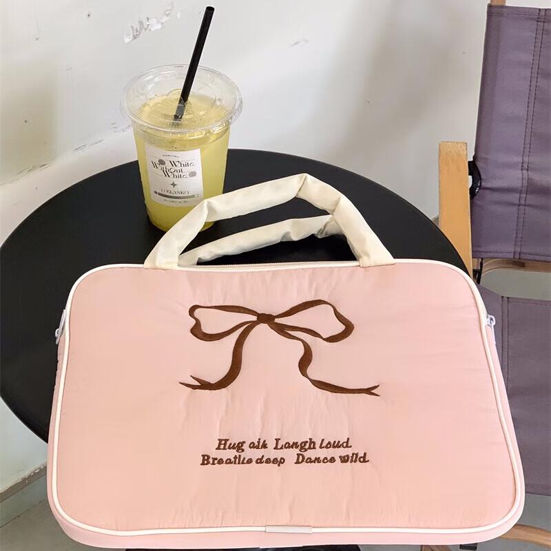 Lishen Cute Bowknot Tablet Laptop Storage Bag