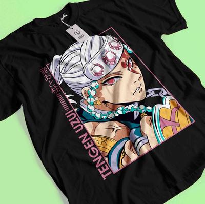חולצת Demon Slayer טישרט טנגן אוזואי טישרט טנג'ירו טישרט מוזאן דומה קוקושיבו