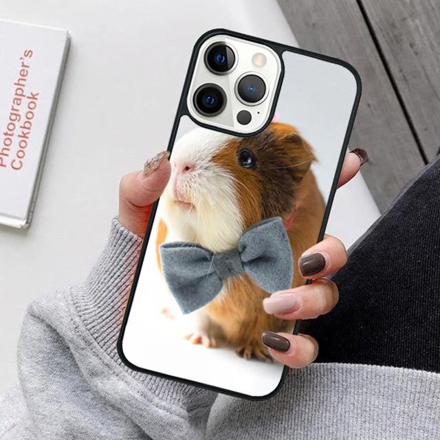 Hamster Guinea Pig Mobile Phone Cases Cover For iPhone 17 Air 16e 15 14 12 13 11 Pro MAX apple Plus Coque