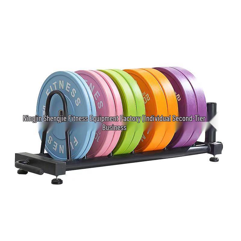 Gym Colored Macaron Barbell Plates - Professional Weightlifting, High Elasticity, Kilogram Competition Plates