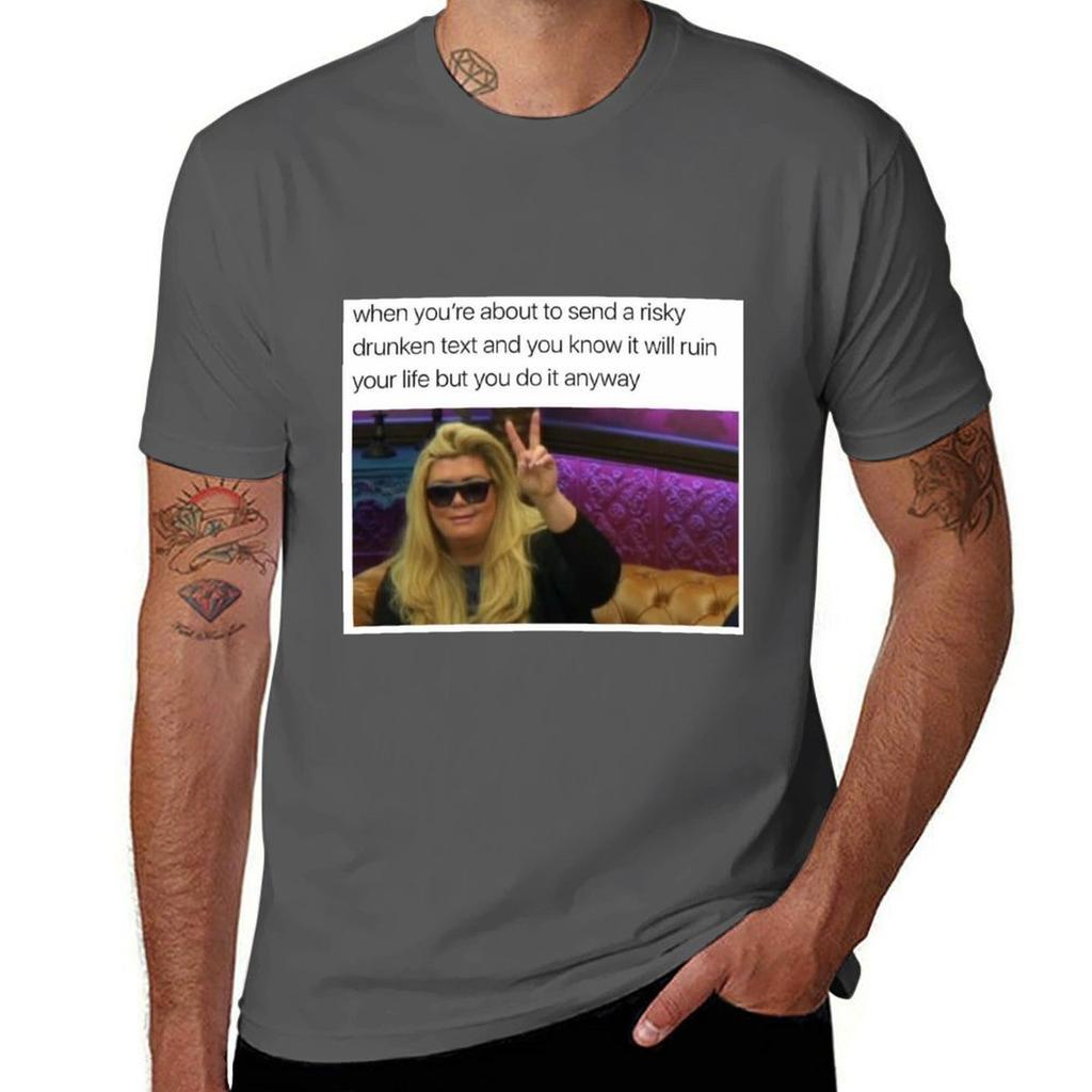 Gemma Collins Meme Tshirt Antipilling Casual Tshirt