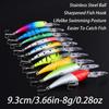 20-Piece Floating Minnow Lure Set: Plastic Hard Lures for Asp and Bass, All-Round Artificial Baits